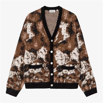 Carhartt WIP Merton Cardigan Wild Dog Jacquard